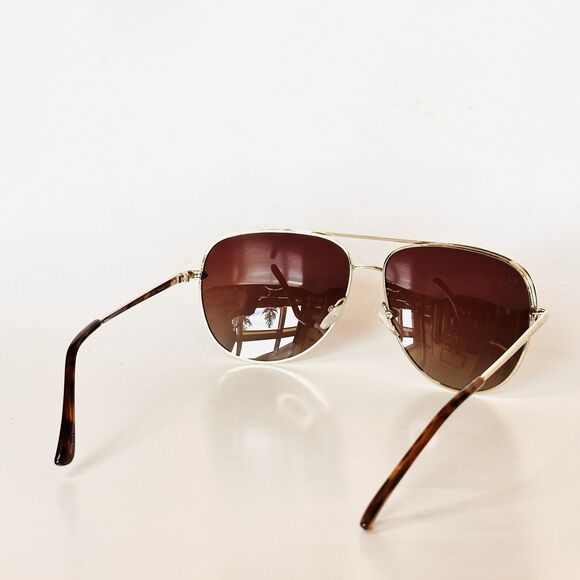Prive Revaux Stunt Man Rose Gold Aviator Polarized Sunglasses 62-14-140 main image 6